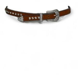 Rhinestone Festive Rodeo - Coachella Mcbling Country Girl 2000s Belt 36” miss me